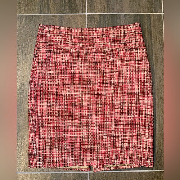 Limited Modern Tweed Pencil Skirt Size 4 - Picture 1 of 7